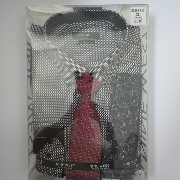 NINE WEST men's dress shirt slim fits.** Firm price. - Picture 11 of 11